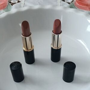 Lancome Coquette, Baie Velvet. Luxurious Brown Lipstick Set